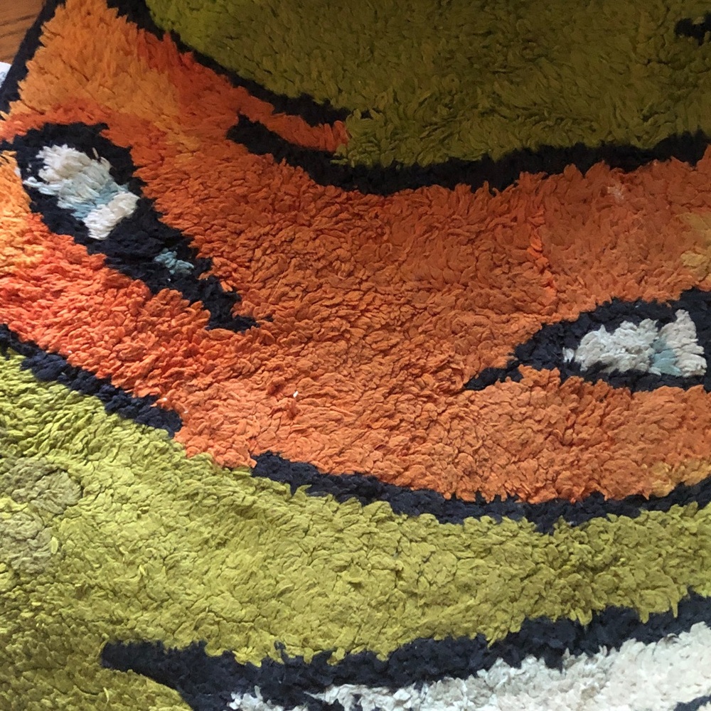 Vibrant Abstract Home bath Rug